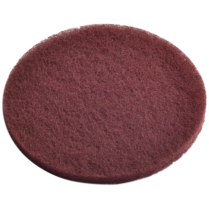 Hook and loop non-woven abrasive disc